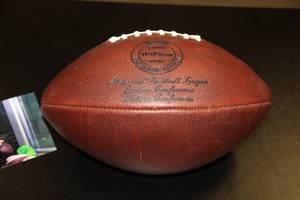 lot 111 image: Minnesota Vikings Fran Tarkenton Full Size Football