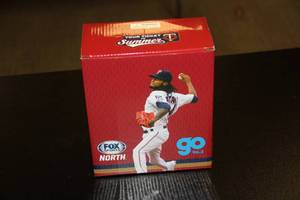 lot 116 image: Minnesota Twins Ervin Santana Bobblehead w Box