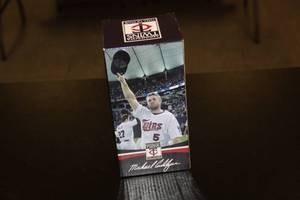 lot 117 image: Minnesota Twins Michael Cuddyer Bobblehead w Box