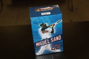 lot 118 image: Minnesota Twins Miguel Sano Bobblehead w Box
