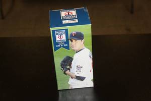 lot 119 image: Minnesota Twins Joe Nathan Bobblehead w Box