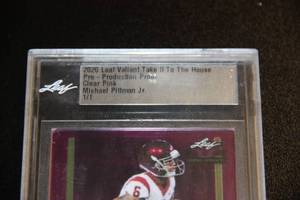 lot 149 image: 2020 Leaf Take It To The House Pre Production Proof Michael Pittman Uncirculated 11