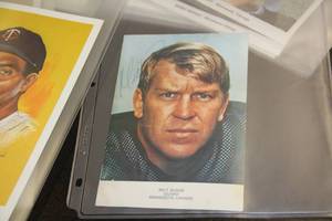 lot 163 image: Vintage Minnesota Twins & Vikings Team Photos & Gas Station Premium  70 Photos