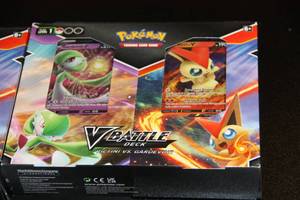 lot 4 image: 2021 Pokemon Victini vs Gardevoir V Dual Battle Deck Lot  3 Sealed Dual Decks