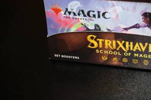 lot 15 image: Magic The Gathering Strixhaven Factory Sealed Set Boosters Box