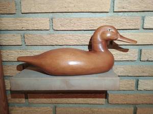 United China and Glass Co. Wood Loon