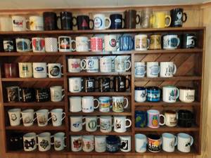 Collection of mugs
