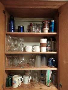 Contents of Kitchen Cupboard