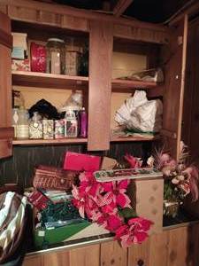 Contents of closet