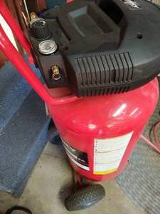 Husky Quiet Series Upright 26 Gallon Air Compressor