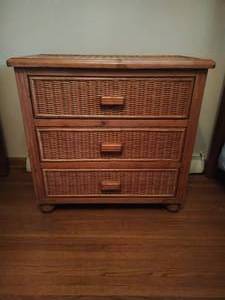 Wicker Chest of Drawers