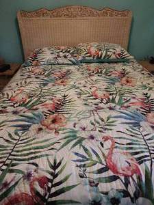 Queen Size Wicker Bed