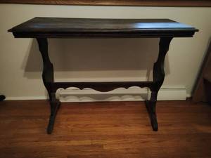Vintage Wood Accent Table