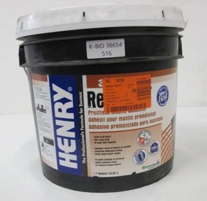 lot 516 image: Henry 314 Ready Set 3.5 Gal. Premixed Mastic Adhesive