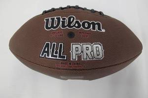 lot 538 image: Wilson NFL All Pro Official Football