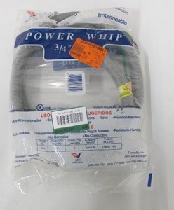 lot 563 image: AFC Cable Systems 34 x 6 ft. Liquidtight Whip