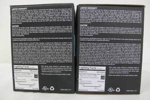 lot 578 image: 2-Pack Feit Electric BR40DM950CA Led Br40 10.5w65w Med Dim 5k2