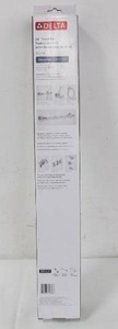lot 584 image: Delta Silverton 24 in. Towel Bar in Polished Chrome