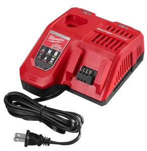 lot 592 image: Milwaukee M12 M18 Rapid Battery Charger