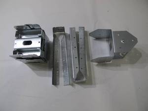 lot 604 image: Lot of  15 Simpson Joist Hanger Pieces