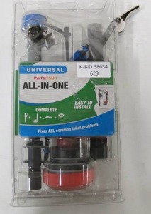 lot 629 image: Fluidmaster Universal Performax Toilet Repair Kit