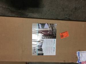 lot 38 image: Lot of assorted Open Louvered Polypropylene Shutters  see pictures