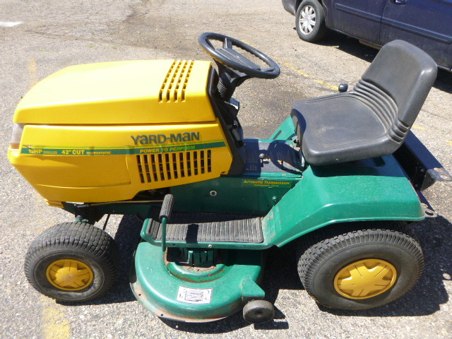 Yardman 42 inch riding mower hot sale