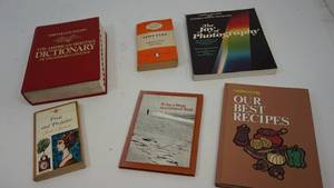 lot 89 image: New College Edition Dictionary---Five Miscellaneous Books