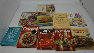lot 92 image: Eleven Miscellaneous Cookbooks