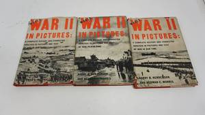lot 94 image: Three Volumes WORLD WAR ll Books