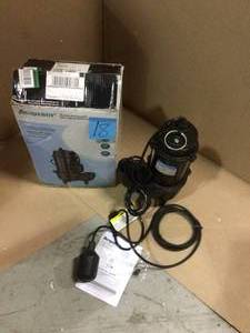 34 HP Cast Iron Sewage Ejector Pump by Acquaer Customer Returns See Pictures