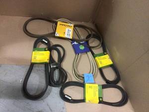 MIX LOT OF OEM Replacement Belt for John Deere X320-X534 with 48 in. Deck M155368 Customer Returns See Pictures
