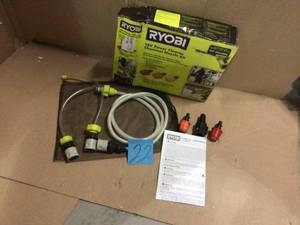 EZClean Power Cleaner Chemical Nozzle Kit by RYOBI Customer Returns See Pictures
