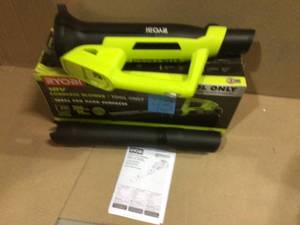 ONE 18V 90 MPH 200 CFM Cordless Battery Leaf BlowerSweeper (Tool Only) by RYOBI Customer Returns See Pictures