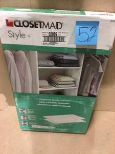 Style Bleached Walnut Shelf Kit for 25 in. W Style Tower (2-Pack) by ClosetMaid Customer Returns See Pictures