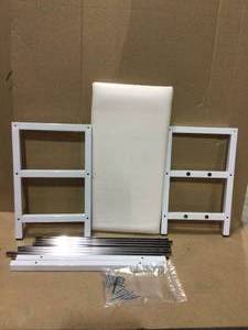 12.5 in. x 20 in. x 24 in. x 3-Tier Shoe Bench for 4-6 Pairs Shoe Organizer Storage Shelf with Cushion for Sitting White by Mind Reader Customer Returns See Pictures