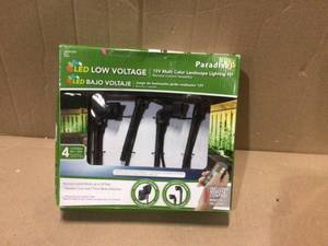 Multi Color LED Nano Spot Light (4-Pack) Customer Returns See Pictures