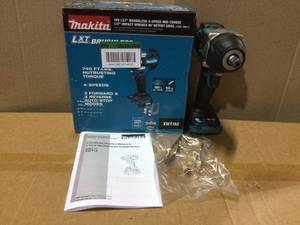 Makita XWT18Z 18V LXT Lithium-Ion Brushless Cordless 4-Speed Mid-Torque 12 Inch Sq. Drive Impact Wrench w Detent Anvil, Tool Only Customer Returns See Pictures