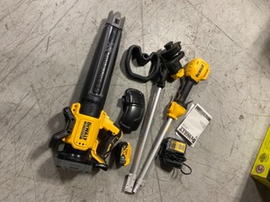 20-Volt MAX Cordless Lithium-Ion String TrimmerBlower Combo Kit (2-Tool) with Battery and Charger by DEWALT (new)