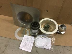 3 in. x 5 in. Vertical Concentric Termination Vent Kit Stainless Steel for Mid Efficiency Tankless Gas Water Heaters Customer Returns See Pictures&nbsp