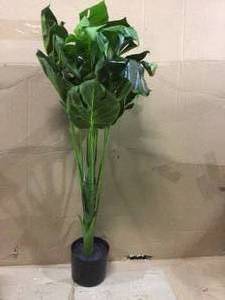 Monstera 29 in. IndoorOutdoor Artificial Customer Returns See Pictures&nbsp