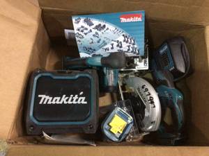 18-Volt LXT Lithium-Ion Cordless 6-12 in. Lightweight Circular Saw and General Purpose Blade (Tool-Only) by Makita Customer Returns See Pictures&nbsp