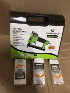 SUREBONDER 9615A-300-3 Pneumatic Upholstery Stapler Customer Returns See Pictures&nbsp