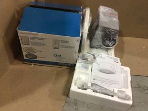 110 CFM Ceiling Mount Bathroom Exhaust Fan with Bluetooth Speakers and LED Light by Home Netwerks Customer Returns See Pictures&nbsp