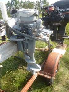 lot 34 image: Johnson Parts Motor
