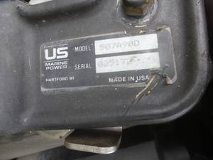 lot 78 image: US Merc Force 50 Hp