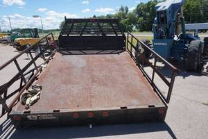 lot 31 image: Palfinger Brand Flatbed Truck Bed