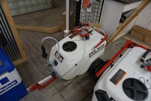 lot 34 image: North Star Brand Tow Behind BroadcastSpot Sprayer