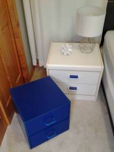(2) Childs 2 Drawer Storage Cabine...