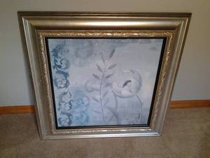 Wall Art Piece 34 X 34 See Photo...